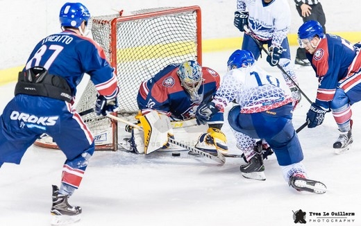 Photo hockey Division 2 - Division 2 : 9ème journée : Paris (FV) vs Wasquehal Lille - D2 : Wasquehal s\