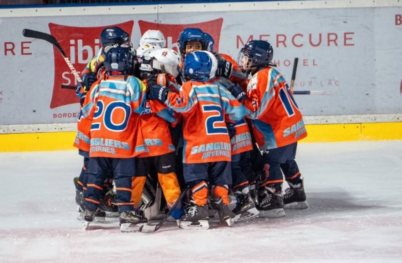 Photo hockey Division 2 - Division 2 : Clermont-Ferrand (Les Sangliers Arvernes) - CLERMONT, ouvre ses portes aux enfants