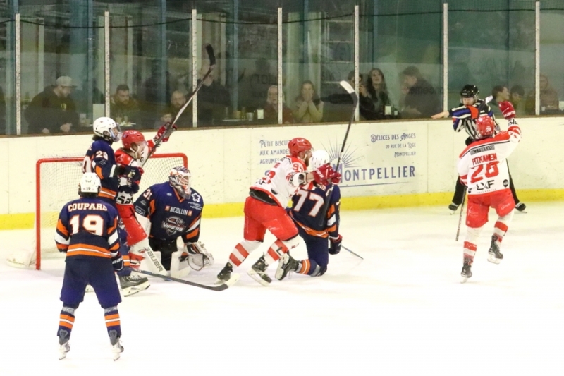 Photo hockey Division 2 - Division 2 - Finale - Match 2 : Montpellier  vs Valence - Finale M2 - Les Lynx assomment les Vipers