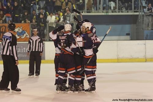 Photo hockey Division 2 - Division 2 - Play-off , huitième de finale, match retour : Montpellier  vs Wasquehal Lille - D2 : Les Vipers en quart de finale