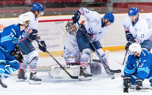 Photo hockey Division 2 - Division 2 : playoff, huitième de finale, match 2 : Marseille vs Paris (FV) - La hiérarchie respectée