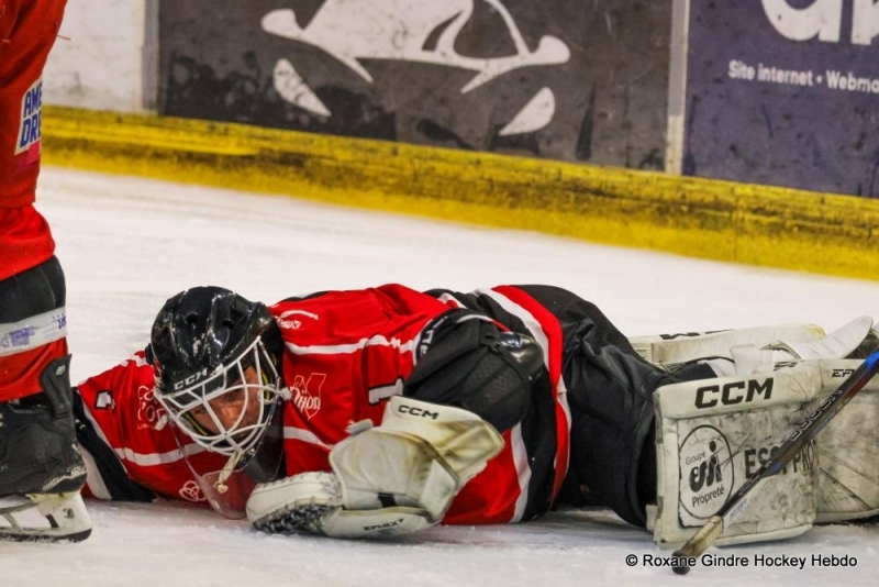 Photo hockey Division 2 - Division 2 - Poule de maintien - J5 : Dijon  vs Courbevoie  - La lumière au bout du tunnel