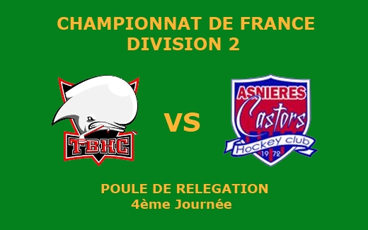 Photo hockey Division 2 - Division 2 - Poule de maintien, 4ème journée : Toulouse-Blagnac vs Asnières - D2 : Les Belougas écrasent les Castors