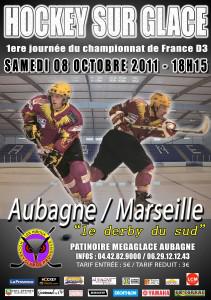 Photo hockey Division 3 - D3 : 1ère journée : Aubagne vs Marseille - Aubagne sort la tête haute Photo hockey Division 3 - D3 : 1ère journée : Aubagne vs Marseille - Aubagne sort la tête haute