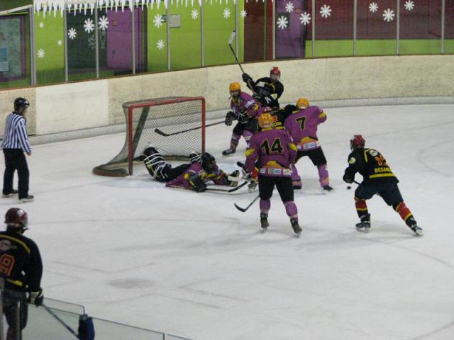 Photo hockey Division 3 - D3 : 6ème journée : Besançon vs Aubagne - D3 : Minimum syndical