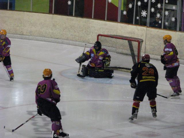 Photo hockey Division 3 - D3 : 6ème journée : Besançon vs Aubagne - D3 : Minimum syndical