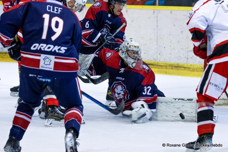 Photo hockey Division 3 - D3 - carré final - J1 : Dijon  vs Wasquehal Lille - Messire le Duc démarre au diesel