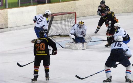 Photo hockey Division 3 - D3 : journée du 16/02/2013 : Besançon vs Luxembourg - Besançon s