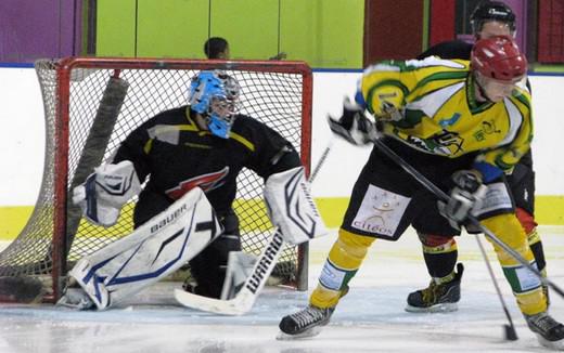 Photo hockey Division 3 - D3 : journée du 18/01/2014 : Besançon vs Viry Hockey 91 - Les Jets volent plus vite que les Aigles