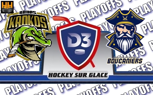 Photo hockey Division 3 - Division 3 - 1/4 de Finale - Match 1 : Nimes vs Toulon - D3 - Toulon arrache le nul au bout du suspense !