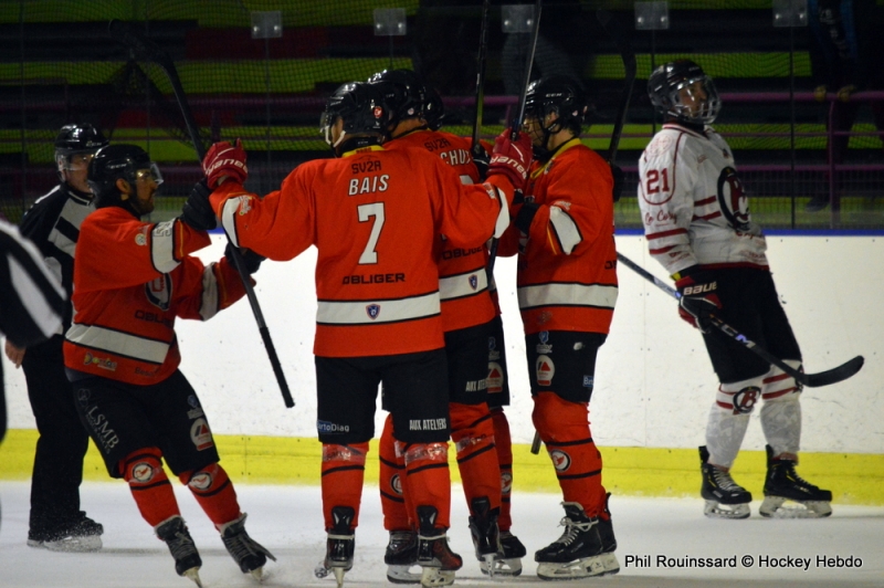 Photo hockey Division 3 - Division 3 - 1/8 de Finale - Match 1 : Besançon vs Briançon II - Avantage au diable