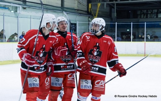 Photo hockey Division 3 - Division 3 - 11ème journée : Dijon  vs HC Savoie - Messire le Duc sans merci
