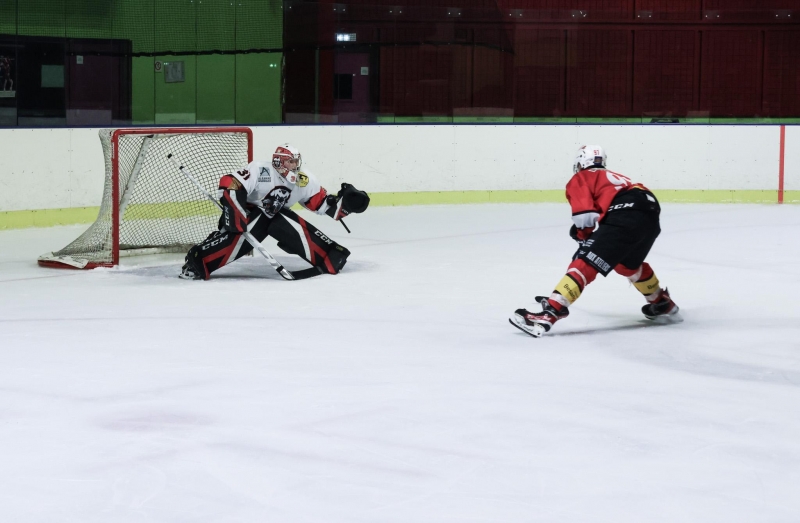 Photo hockey Division 3 - Division 3 - 12ème journée : Besançon vs HC Savoie - Dans la gueule du loup