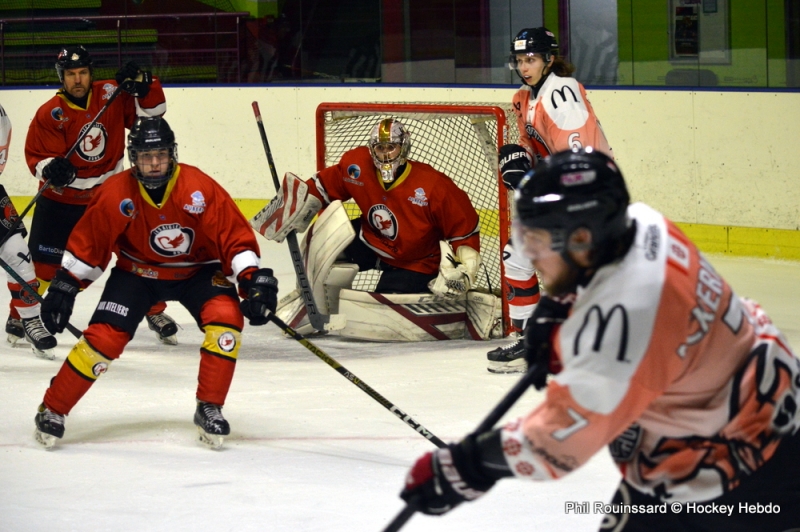 Photo hockey Division 3 - Division 3 : 16ème journée : Besançon vs Mulhouse - Logiquement