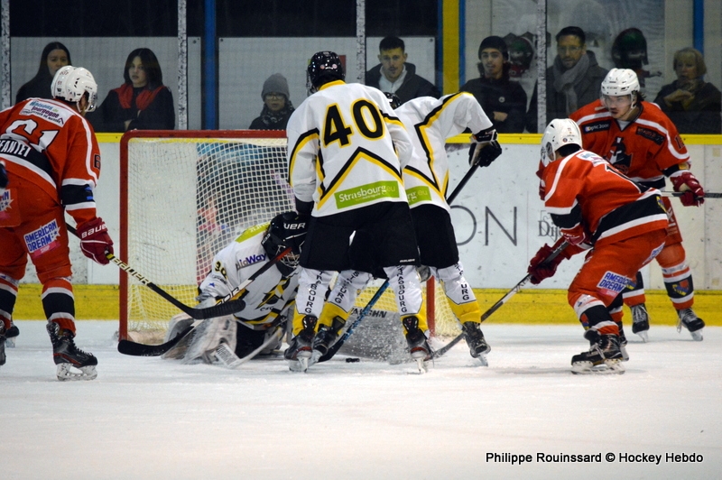 Photo hockey Division 3 - Division 3 - 18ème journée  : Dijon  vs Strasbourg II - Pas de surprise