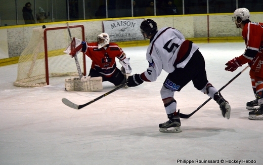 Photo hockey Division 3 - Division 3 - 19ème journée : Dijon  vs Metz - Un match tendu