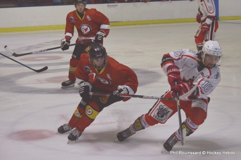 Photo hockey Division 3 - Division 3 : 2ème journée : Besançon vs Dijon II - Derby survolé par les Aigles
