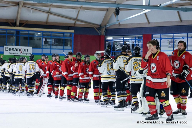 Photo hockey Division 3 - Division 3 : 3ème journée : Besançon vs Strasbourg II - L