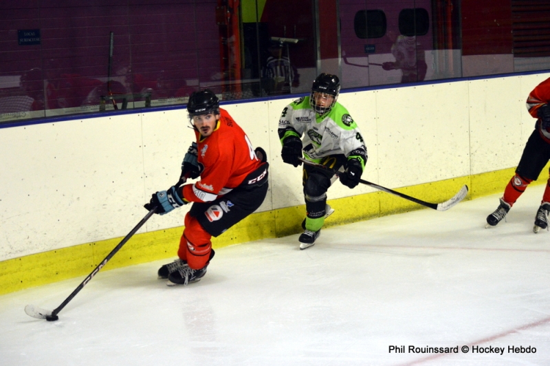 Photo hockey Division 3 - Division 3 : 4Ã¨me journÃ©e : Besançon vs Epinal 2 - Décollage in extremis