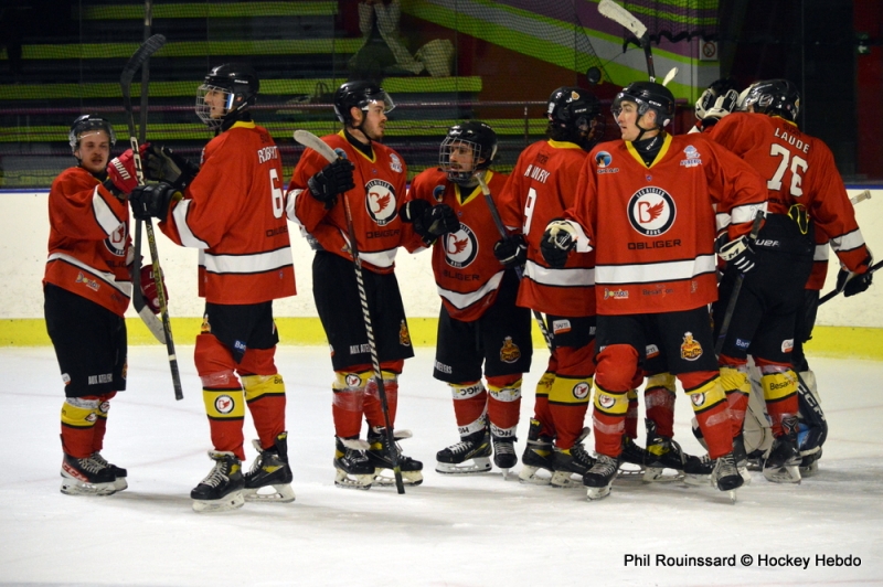 Photo hockey Division 3 - Division 3 : 9ème journée : Besançon vs HCMP II - Besançon en démonstration