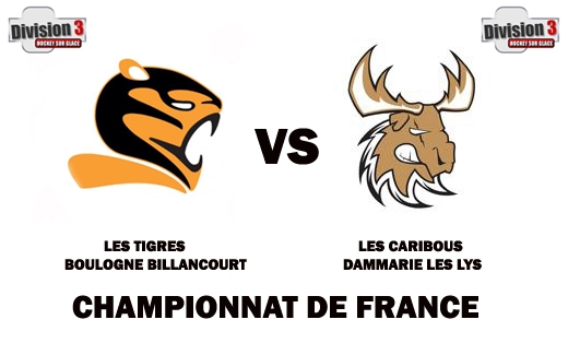 Photo hockey Division 3 - Division 3 : journée du 23 septembre 2017 : Boulogne Billancourt vs Dammarie-les-Lys - Première victoire pour les Caribous de Seine et Marne
