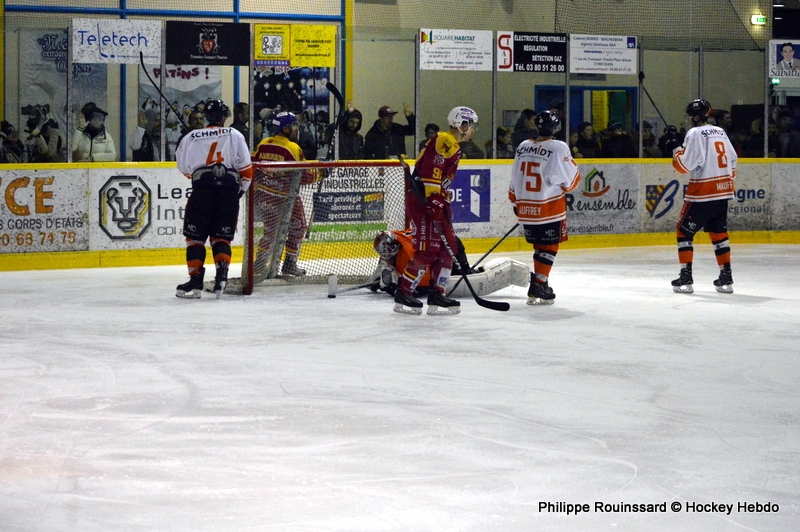 Photo hockey Division 3 - Division 3 : journée du 27 janvier 2018 : Dijon  vs Epinal  - Cruel Gamyover