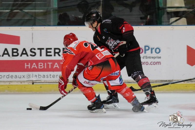 Photo hockey Division 3 - Division 3 : journée du 27 Octobre 2018 : Bordeaux II vs Cholet II - Deux périodes suffisent pour établir le score
