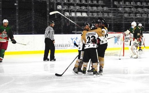 Photo hockey Division 3 - Division 3 : journée du 28 janvier 2017 : Cergy-Pontoise II vs Dammarie-les-Lys - D3 : Les Caribous ne grillent pas leur joker