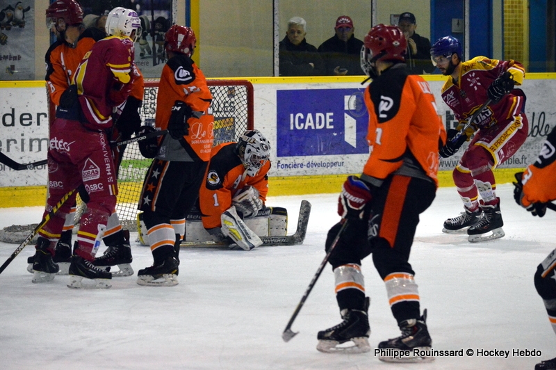 Photo hockey Division 3 - Division 3 : journée du 13 janvier 2018 : Dijon vs Boulogne Billancourt - Messire le Duc écorche les Tigres Photo hockey Division 3 - Division 3 : journée du 13 janvier 2018 : Dijon vs Boulogne Billancourt - Messire le Duc écorche les Tigres