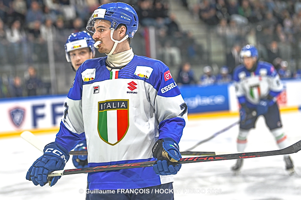 Photo hockey Equipes de France -  : France (FRA) vs Italie (ITA) - La France renverse l’Italie dans un duel accroché