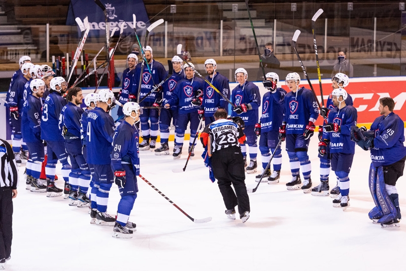 Photo hockey Equipes de France -  : France (FRA) vs Italie (ITA) - Victoire logique à la revanche !