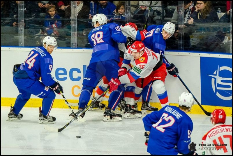 Photo hockey Equipes de France - : France (FRA) vs Russie (RUS) - La France n\ Photo hockey Equipes de France - : France (FRA) vs Russie (RUS) - La France n\
