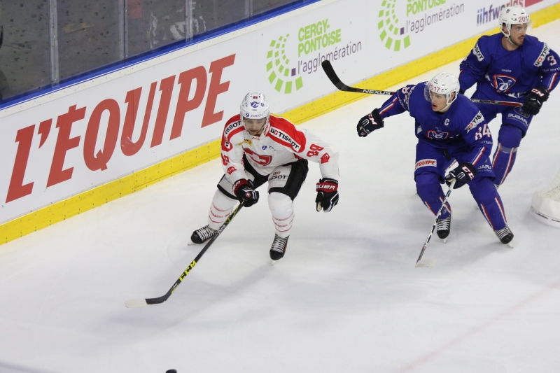 Photo hockey Equipes de France -  : France (FRA) vs Suisse (SUI) - La France mérite sa victoire !