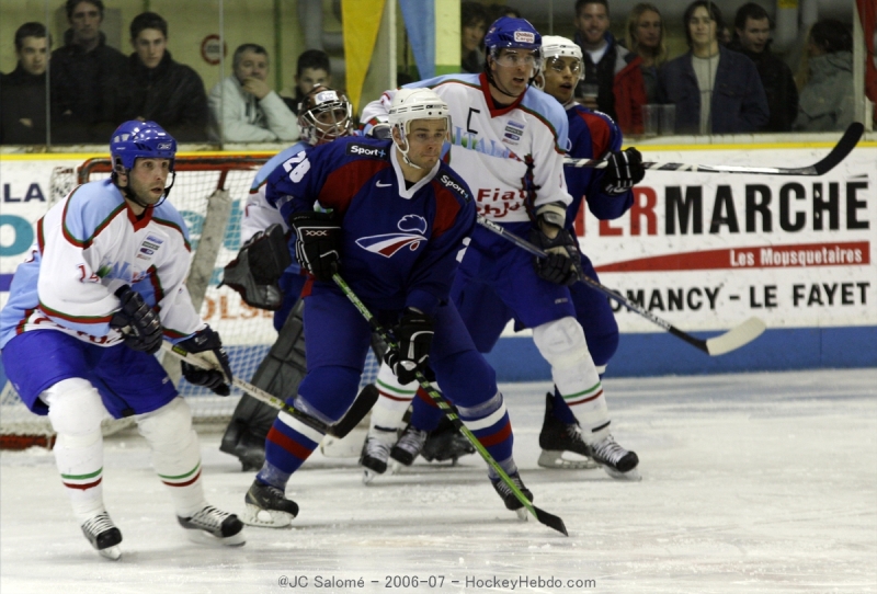 Photo hockey Equipes de France - Equipes de France - Flashback : Tournoi du Mont-Blanc 2007