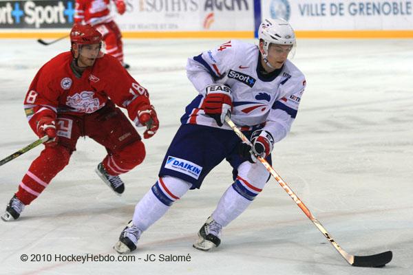 Photo hockey Equipes de France - Equipes de France - France-Danemark: une défaite ni plus ni moins