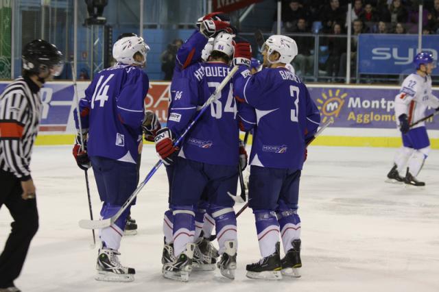 Photo hockey Equipes de France - Equipes de France - La France confirme face à l\ Photo hockey Equipes de France - Equipes de France - La France confirme face à l\