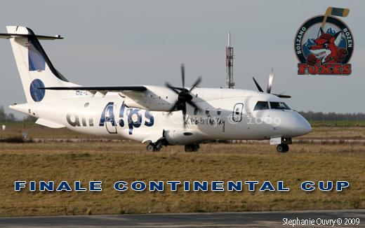 Photo hockey Europe : Continental Cup - CHL - Europe : Continental Cup - CHL - Conti Cup : Arrivée des Foxes de Bolzano