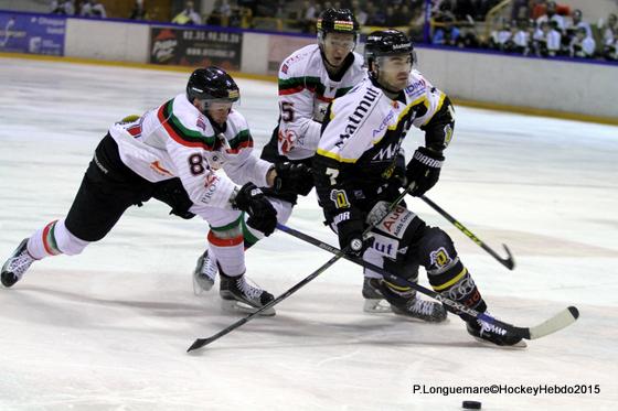 Photo hockey Europe : Continental Cup - CHL - Europe : Continental Cup - CHL : Rouen (Les Dragons) - Continental Cup J1 Match 2 : Rouen démarre bien