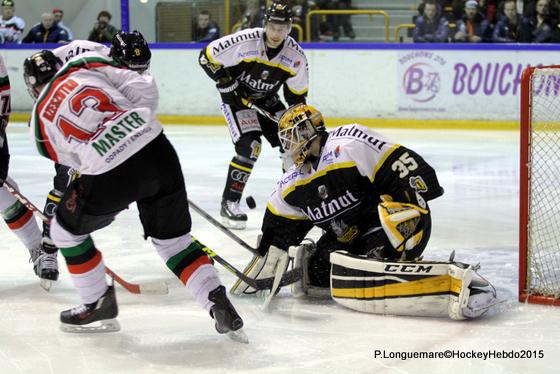 Photo hockey Europe : Continental Cup - CHL - Europe : Continental Cup - CHL : Rouen (Les Dragons) - Continental Cup J1 Match 2 : Rouen démarre bien