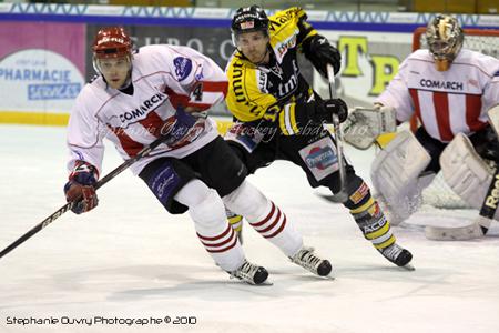 Photo hockey Europe : Continental Cup - CHL - Europe : Continental Cup - CHL : Rouen (Les Dragons) - Hockey : Conti Cup 2011 Rouen défait