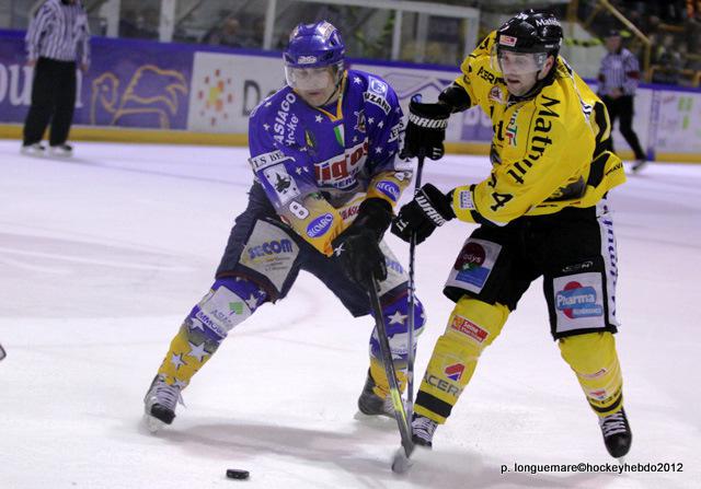 Photo hockey Europe : Continental Cup - CHL - Europe : Continental Cup - CHL : Rouen (Les Dragons) - Les Dragons remportent la première bataille. Photo hockey Europe : Continental Cup - CHL - Europe : Continental Cup - CHL : Rouen (Les Dragons) - Les Dragons remportent la première bataille.