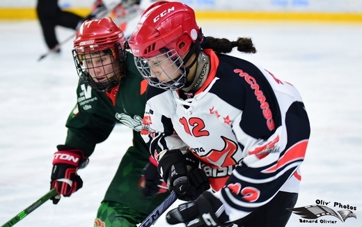 Photo hockey Féminin U17 / U20 Elite - Féminin U17 / U20 Elite - Elite Féminine - Cergy fait le travail face à Neuilly