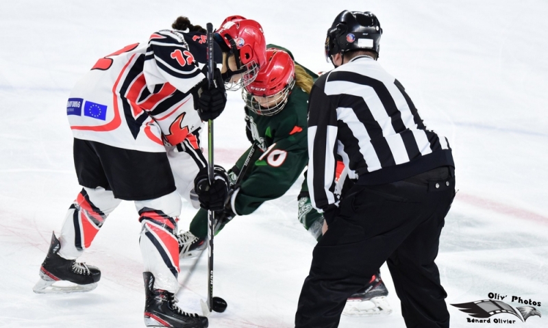 Photo hockey Féminin U17 / U20 Elite - Féminin U17 / U20 Elite - Elite Féminine - Cergy fait le travail face à Neuilly