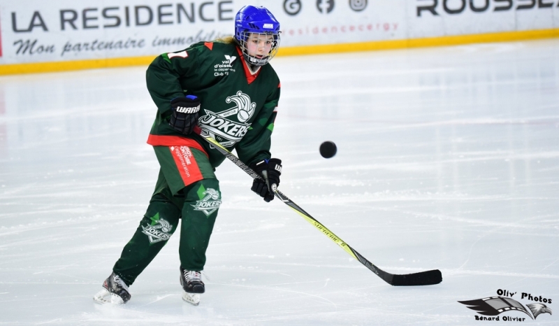 Photo hockey Féminin U17 / U20 Elite - Féminin U17 / U20 Elite - Elite Féminine - Cergy fait le travail face à Neuilly