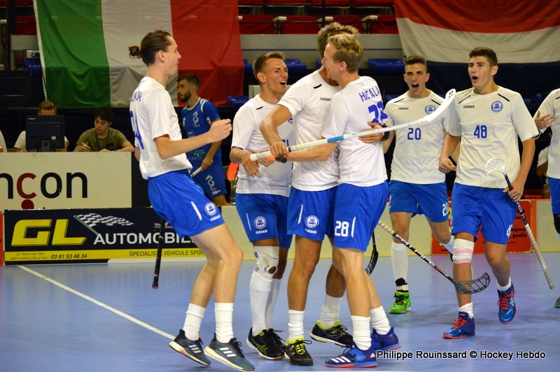 Photo hockey Floorball ARCHIVES - Floorball ARCHIVES - EFCh : Les Dragons retrouvent le feu
