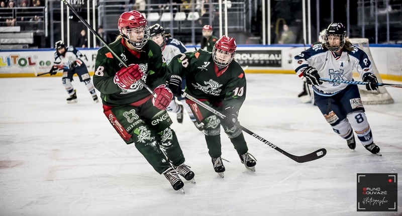 Photo hockey Féminin U17 / U20 Elite -  : Cergy-Pontoise / Féminin vs Tours / Féminine - Féminin Elite - Les Jokers renversent les Remparts