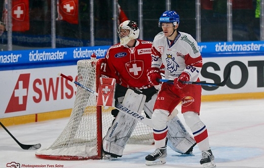 Photo hockey Hockey en Europe -  : Suisse (SUI) vs République Tchèque (CZE) - SWISS Ice Hockey Games: La Tchéquie s