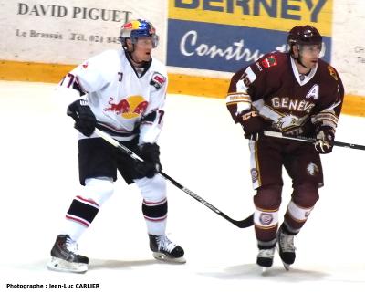 Photo hockey Hockey en Europe - Hockey en Europe - Hockeyades -  Munich domine Genève au terme d\