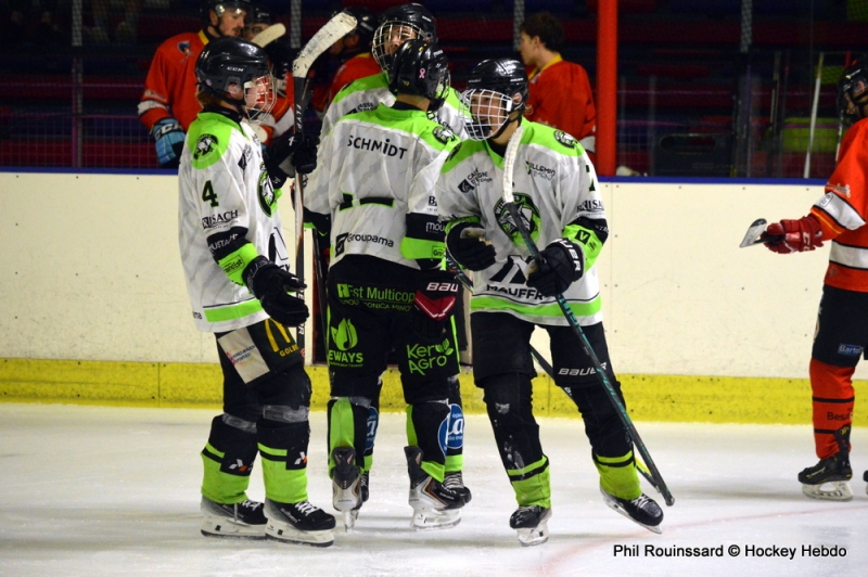 Photo hockey Hockey en France -  : Besançon vs Epinal 2 - Amical : Jamais deux sans trois