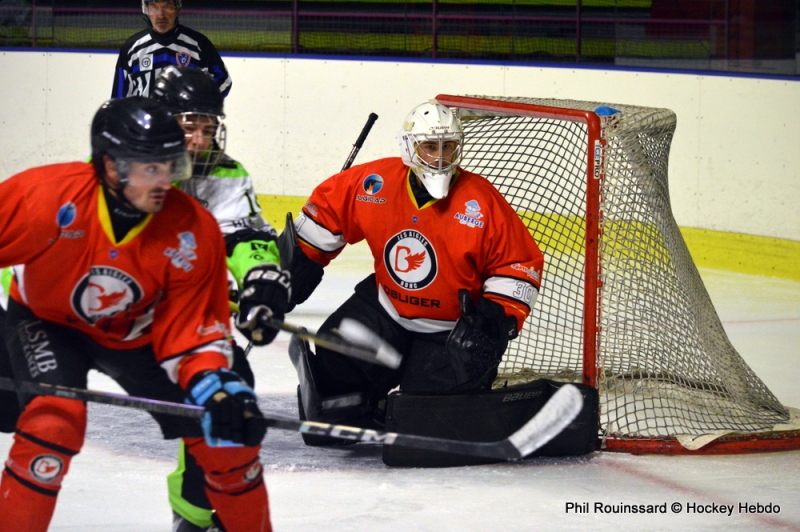 Photo hockey Hockey en France -  : Besançon vs Epinal 2 - Amical : Jamais deux sans trois